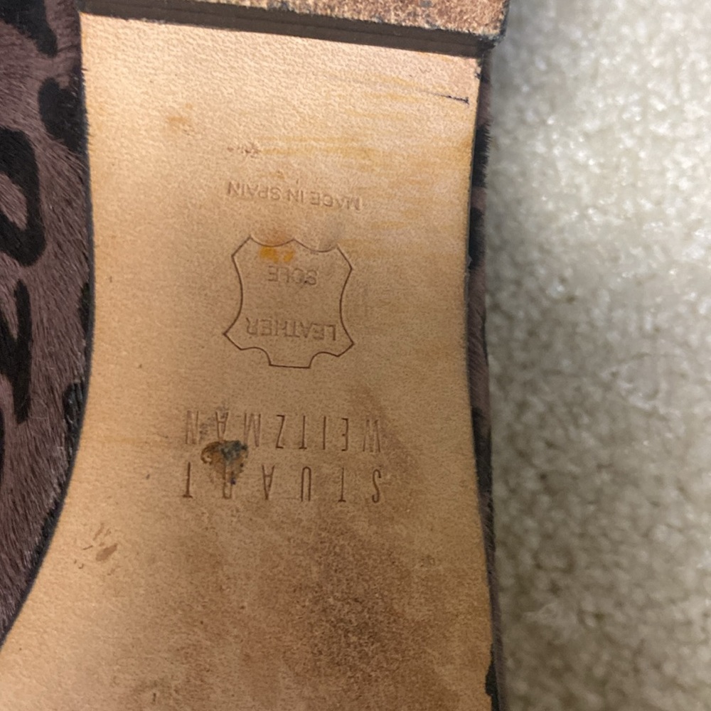 Stuart Weitzman 8.5 N Cheetah Flat - image 5